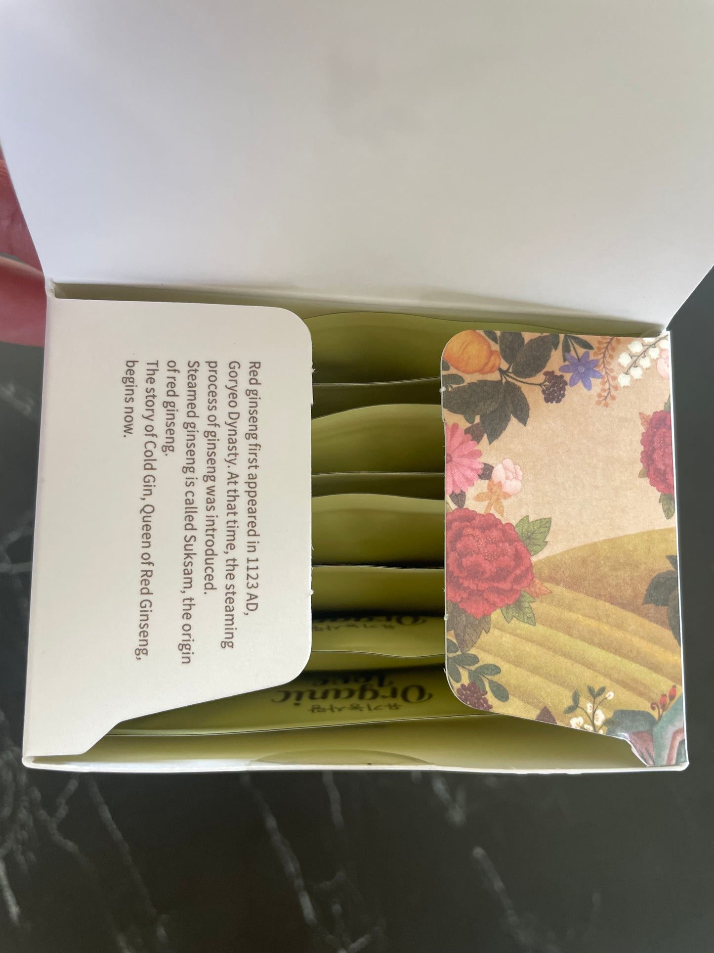 Korean-grown Red-Ginseng Tea (8 sachets)